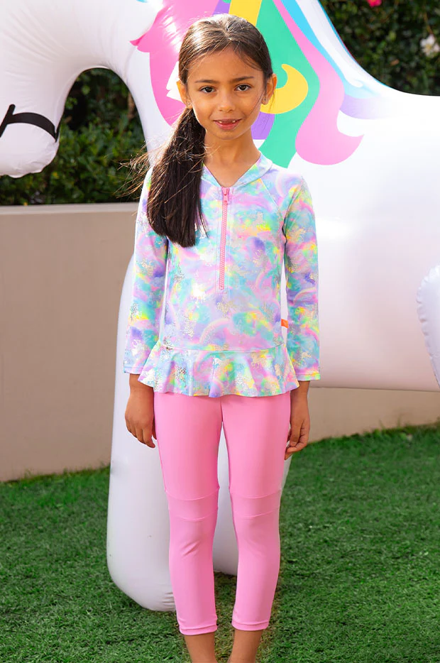 Girls Miss Dazzle Full Pant Sunsuit - Image 2