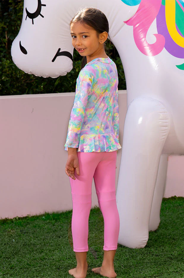 Girls Miss Dazzle Full Pant Sunsuit - Image 4