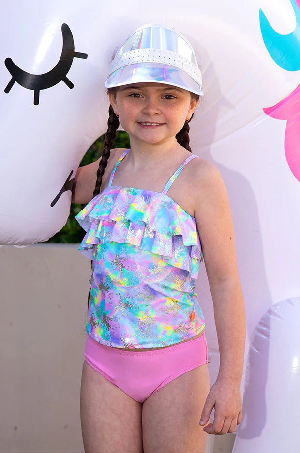Girls Miss Dazzle Tankini Set - Image 2