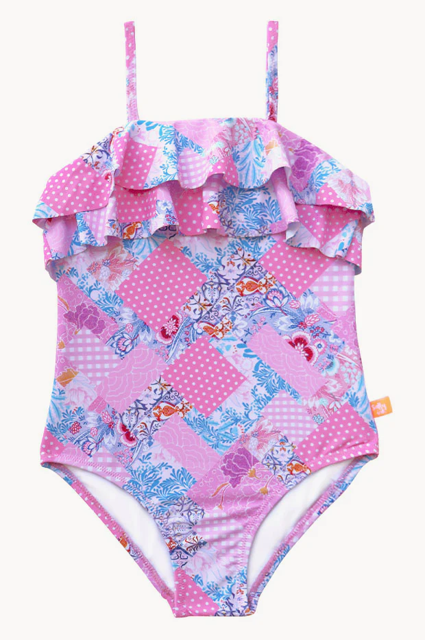 Girls Miss Dollhouse Frill Tube One Piece - Image 3