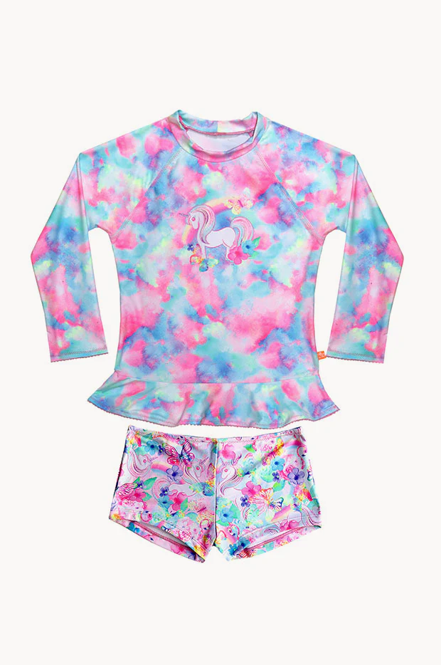 Girls Miss Dreamer Long Sleeve Suntop Set - Image 2