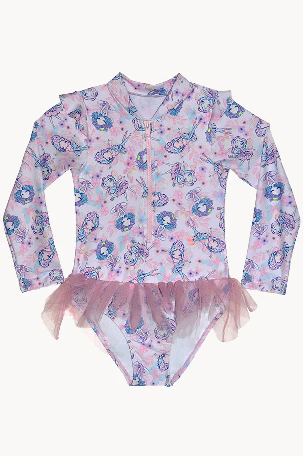 Girls Miss Fairy Tuille Sunsuit - Image 2