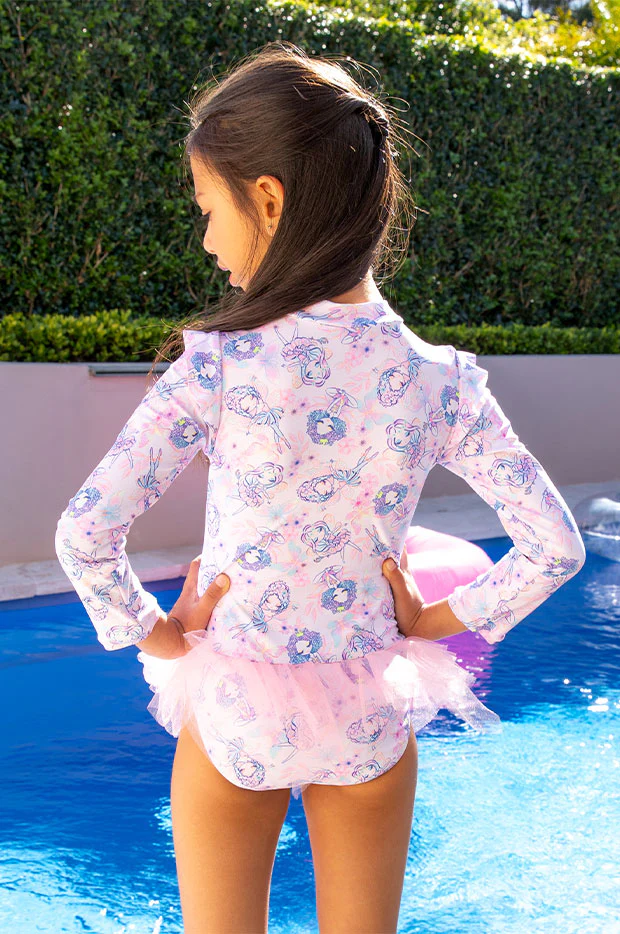 Girls Miss Fairy Tuille Sunsuit - Image 4