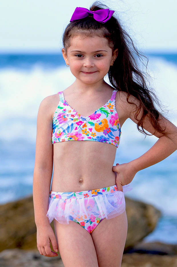 Girls Miss Leilani Crop Tutu Set