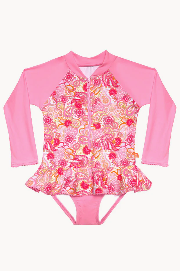 Girls Miss Popsical Long Sleeve Sunsuit - Image 3