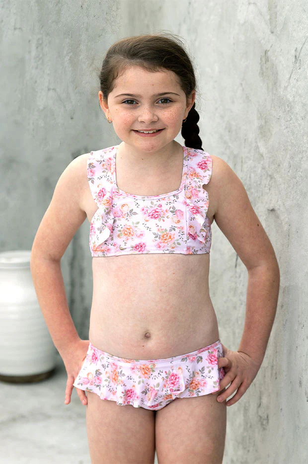 Girls Miss Rosie Frill Crop Set - Image 2