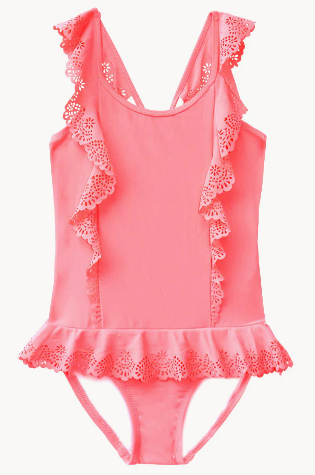 Girls Miss Salty Frill One Piece - Image 3