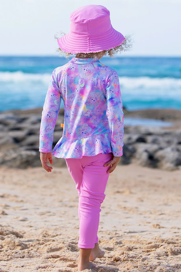 Girls Miss Sea Princess Full Sunsuit - Image 2