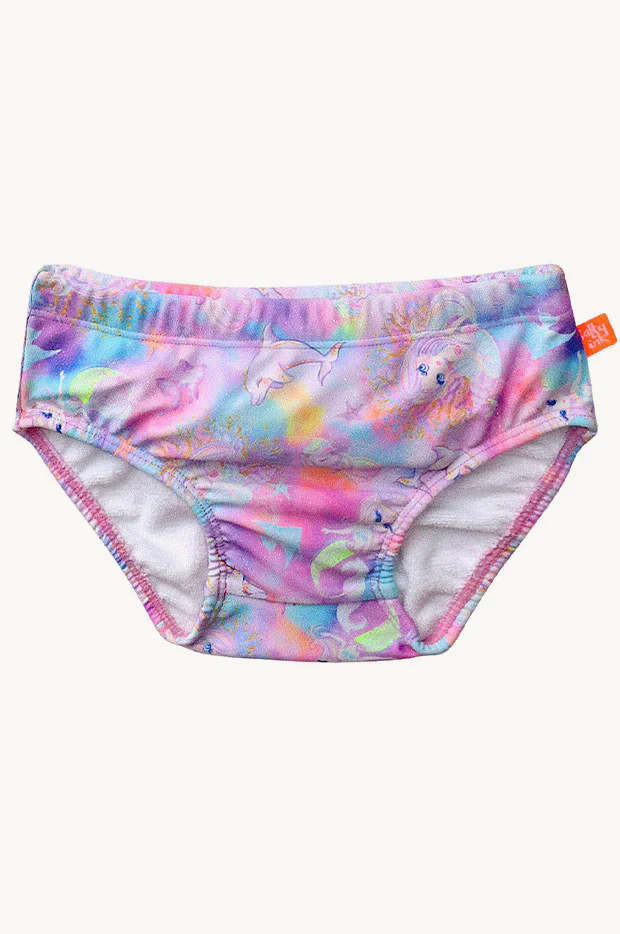 Girls Miss Sea Princess Swim Nappy
