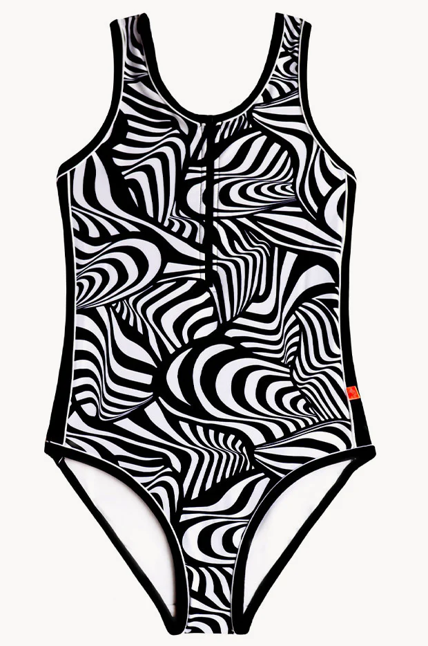Girls Mod Squad Zip One Piece - Image 3