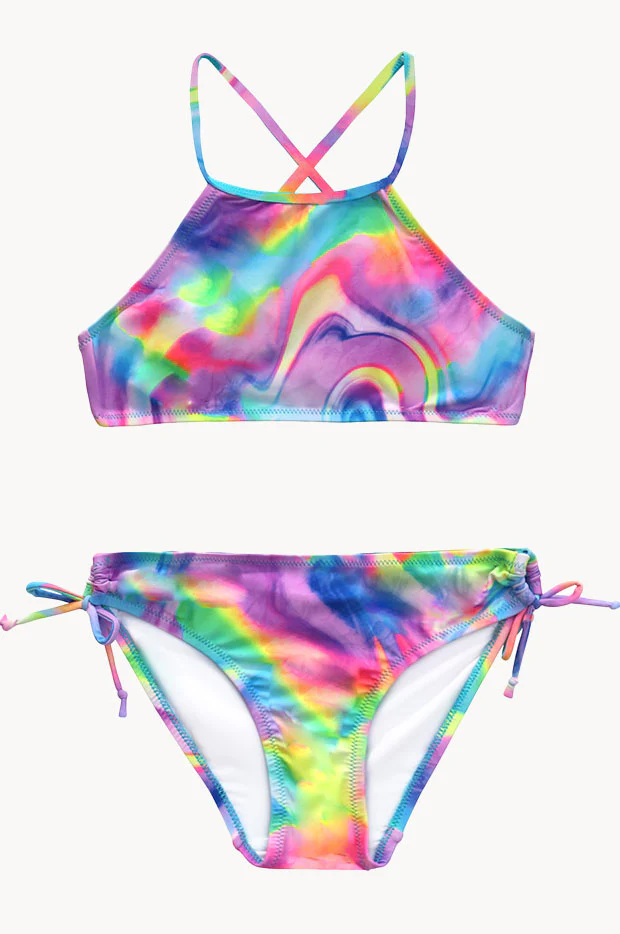 Girls Soda Swirl Crop Set - Image 2