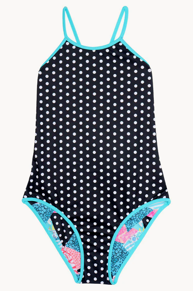 Girls South Beach Reversible One Piece - Image 6