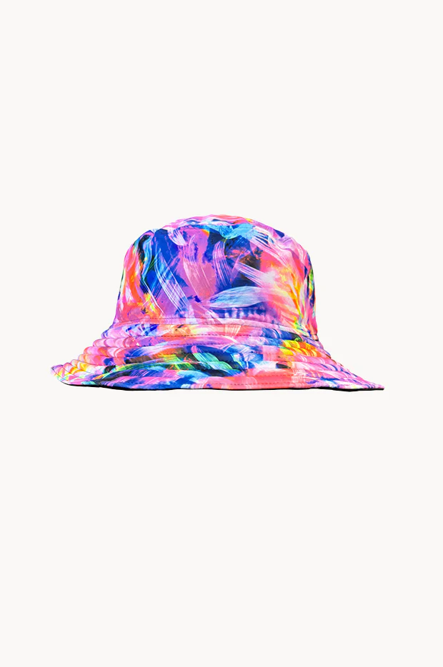 Girls Sugar Palm Reversible Bucket Hat
