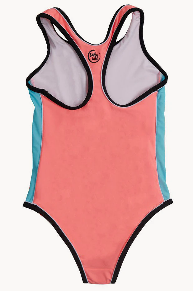 Girls Summer Tribe Zip One Piece - Image 2