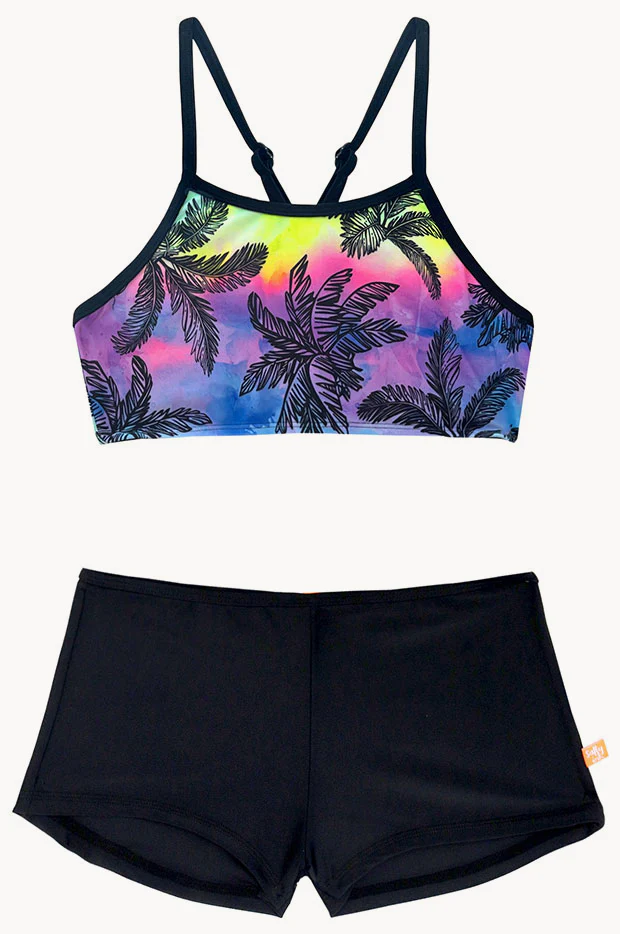 Girls Sunset Beach Boyleg Set - Image 3