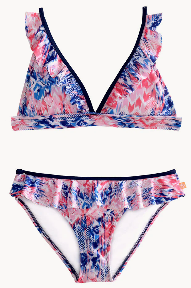 Girls Vintage Vacay Halter Set - Image 3