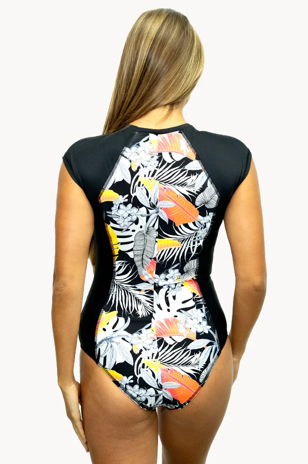Kailani Reef Short Sleeve Sunsuit - Image 3