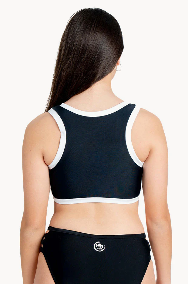 Splice Zip Crop - Image 2