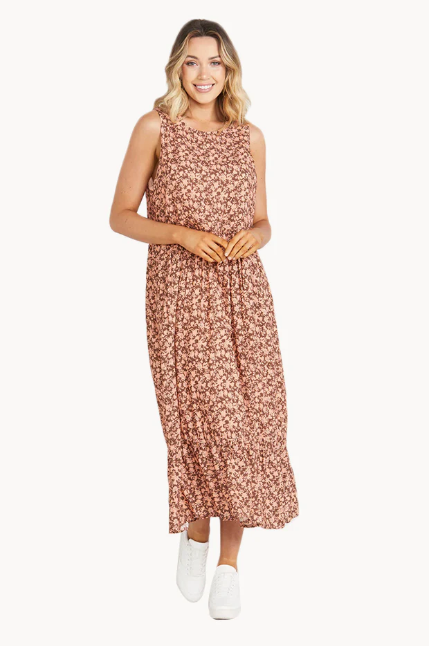 Musk Field Juliet Midi Dress