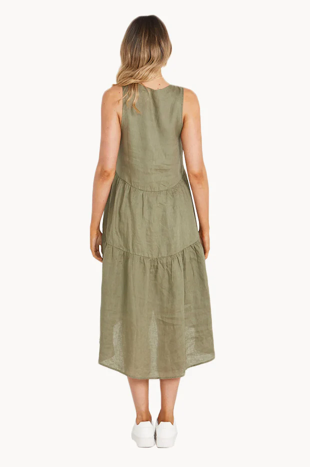 Plain Alina Midi Dress - Image 2