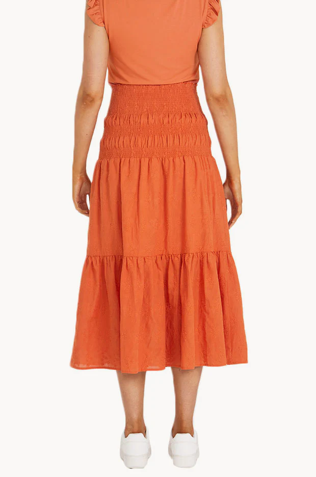 Plain Embroidered Asher Skirt - Image 2