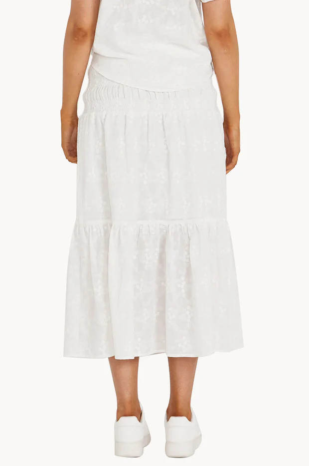 Plain Embroidered Asher Skirt - Image 2
