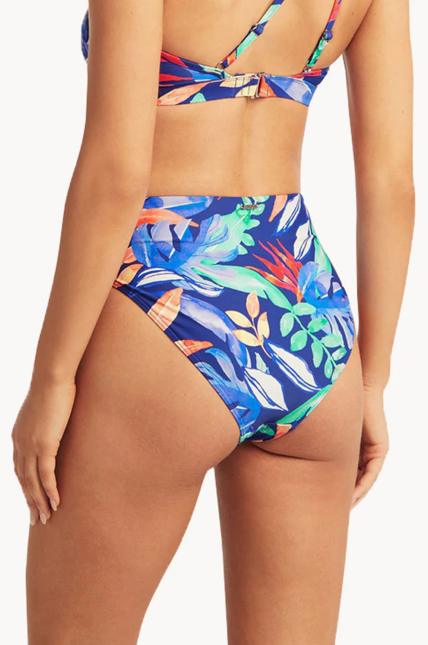 Cabana Retro Panelled Hi Waist Pant - Image 2