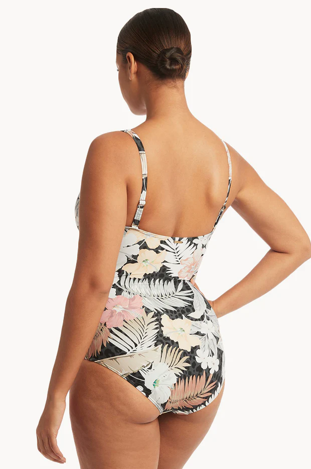 Calypso Cross Front One Piece - Image 2