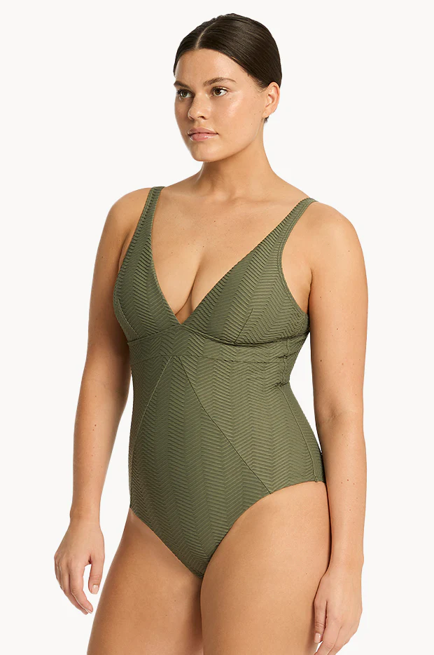Caracus Scoop Back Panel Line One Piece - Image 3