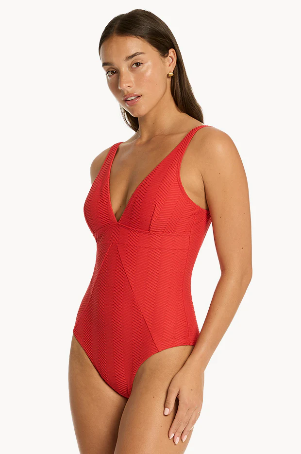 Caracus Scoop Back Panel Line One Piece - Image 3