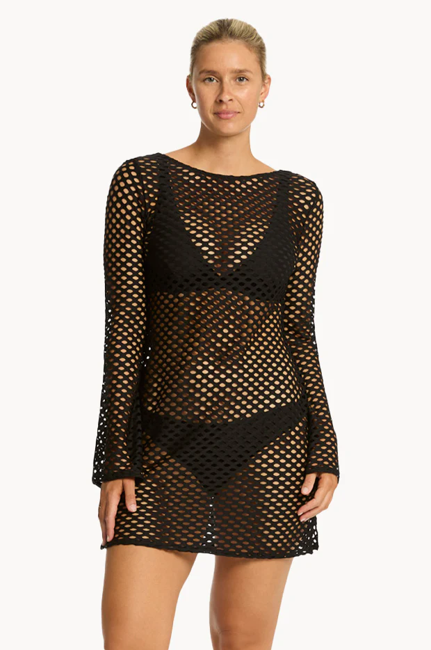 Castaway Mesh Cover Up - Image 3