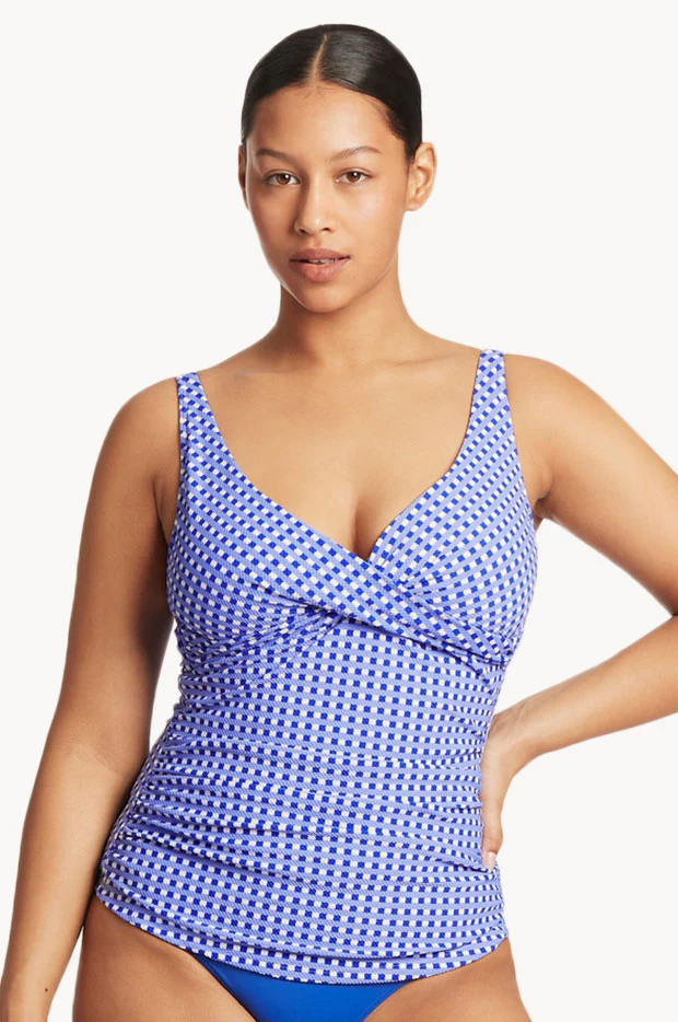 Checkmate Cross Front Tankini Separate