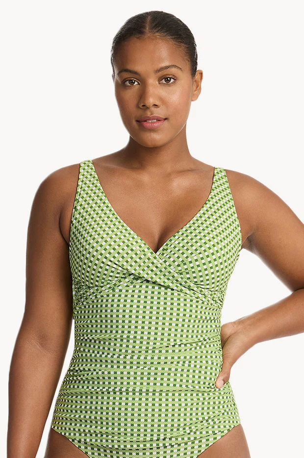Checkmate Cross Front Tankini Separate