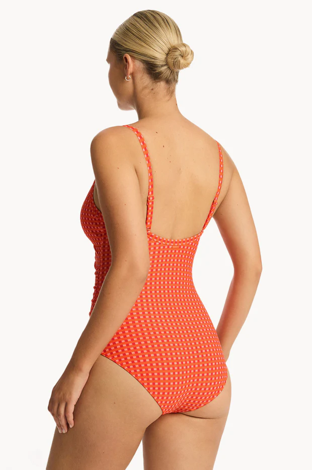 Checkmate DD/E Cup Tie Front One Piece - Image 2