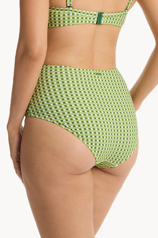 Checkmate Gathered High Waist Pant - Image 2