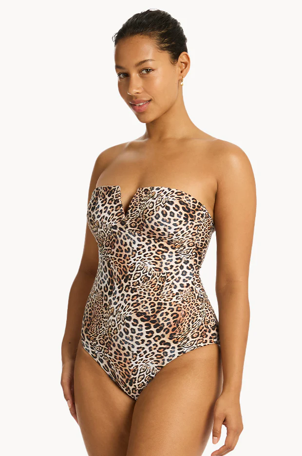 Congo Vee Bandeau One Piece - Image 2