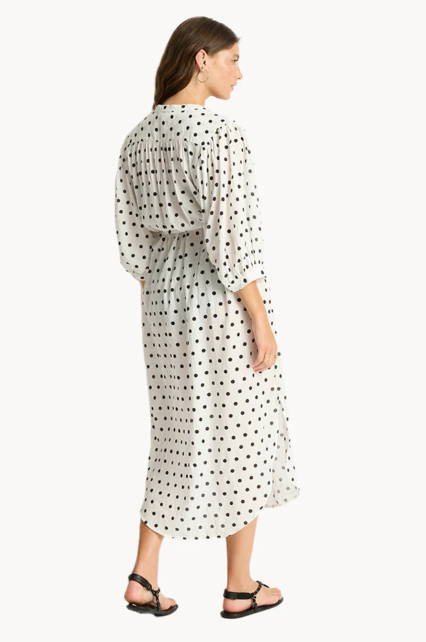 Dottie Boho Long Shirt Dress - Image 2