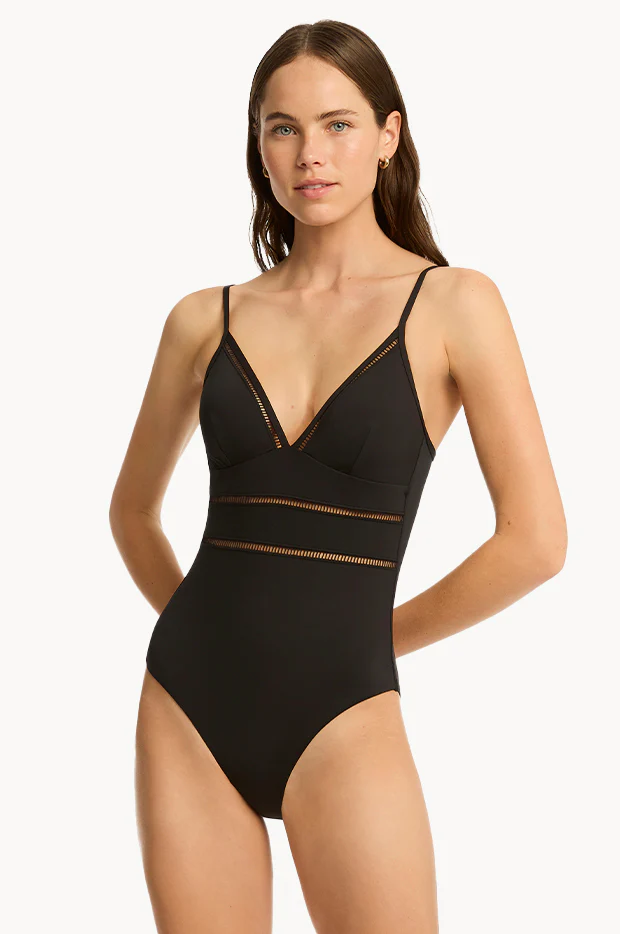 Eco Essentials Cross Back Tri One Piece