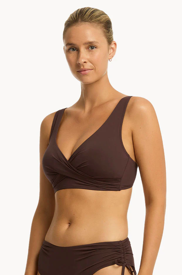 Eco Essentials Cross Front Bra - Image 3