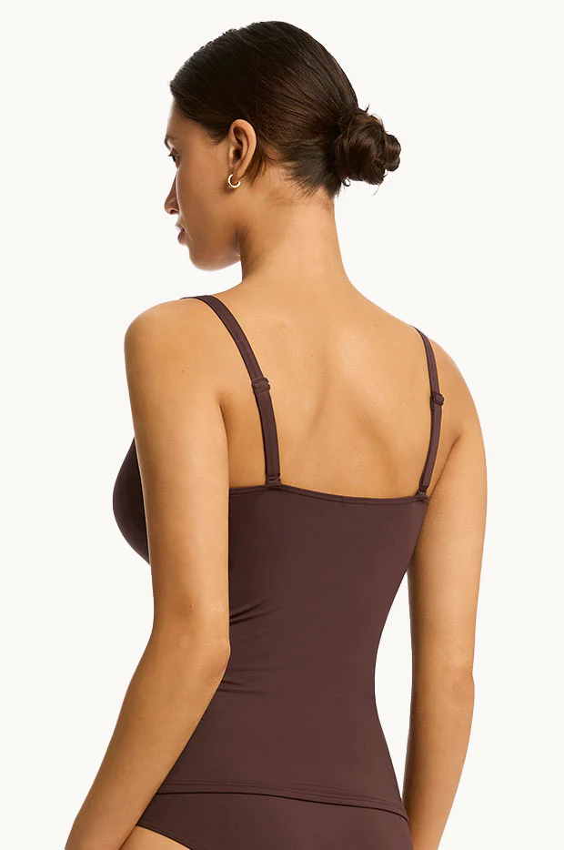 Eco Essentials Cross Front Tankini Separate - Image 2