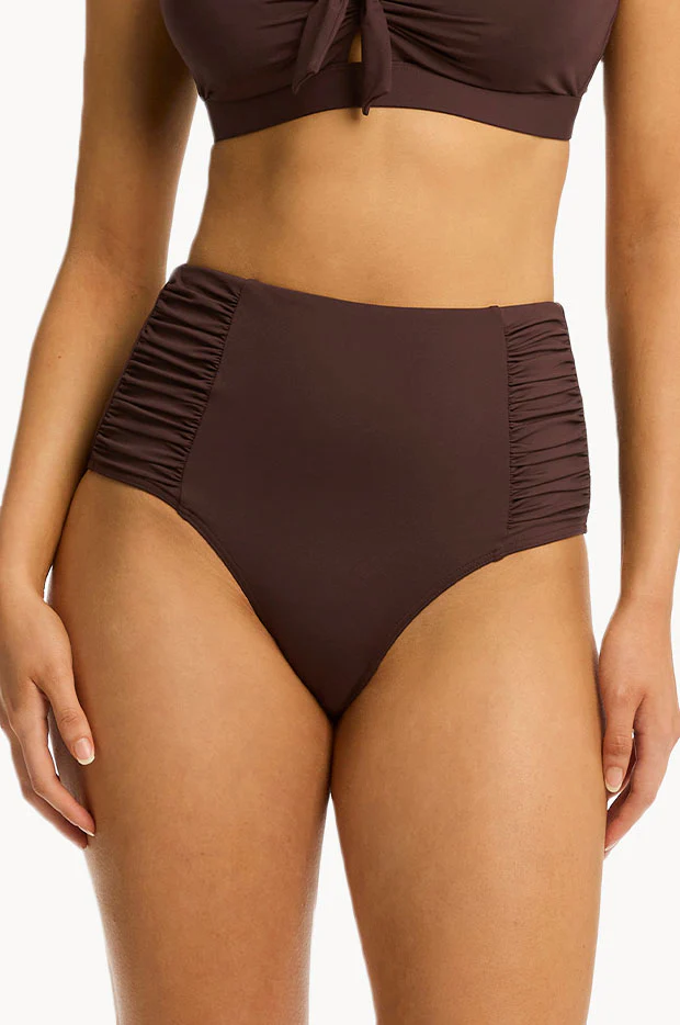 Eco Essentials Gathered High Waist Pant