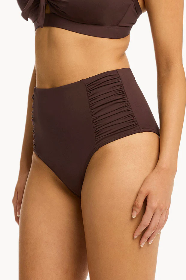 Eco Essentials Gathered High Waist Pant - Image 3