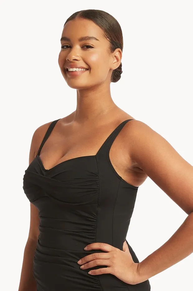 Eco Essentials Twist Front Tankini Separate - Image 3