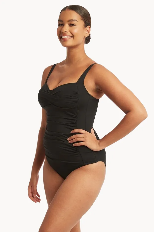 Eco Essentials Twist Front Tankini Separate - Image 4