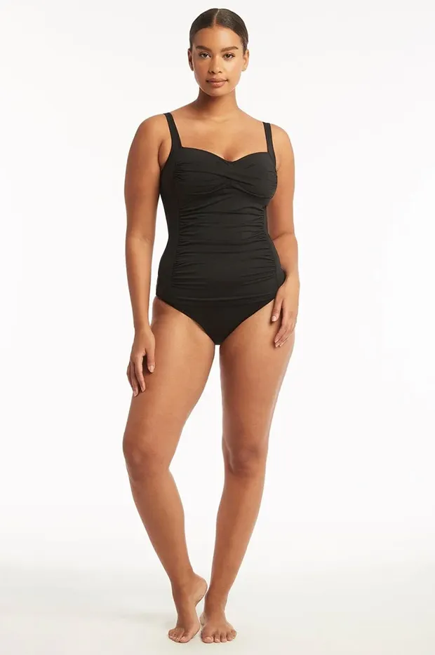 Eco Essentials Twist Front Tankini Separate - Image 5