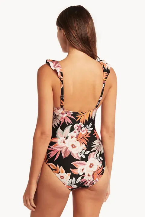 Escape Bonded Frill One Piece - Image 3