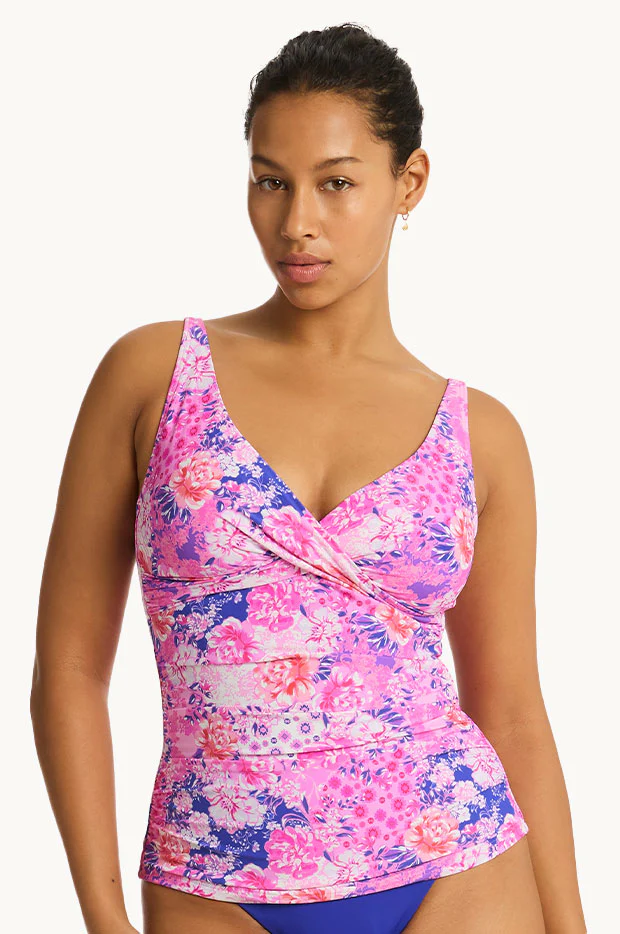 Fiesta Cross Front Tankini Separate