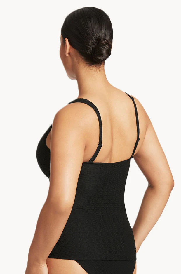 Honeycomb D/DD Cup Tankini Separate - Image 2