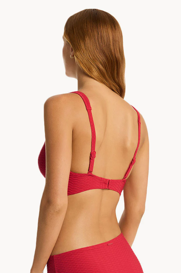 Honeycomb Longline Bra - Image 2