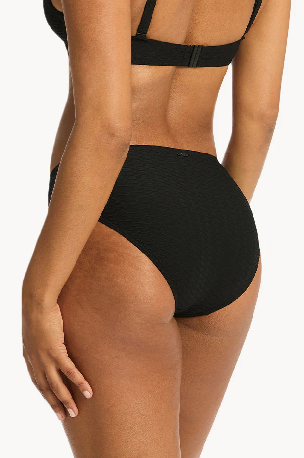 Honeycomb Mid Bikini Pant - Image 2